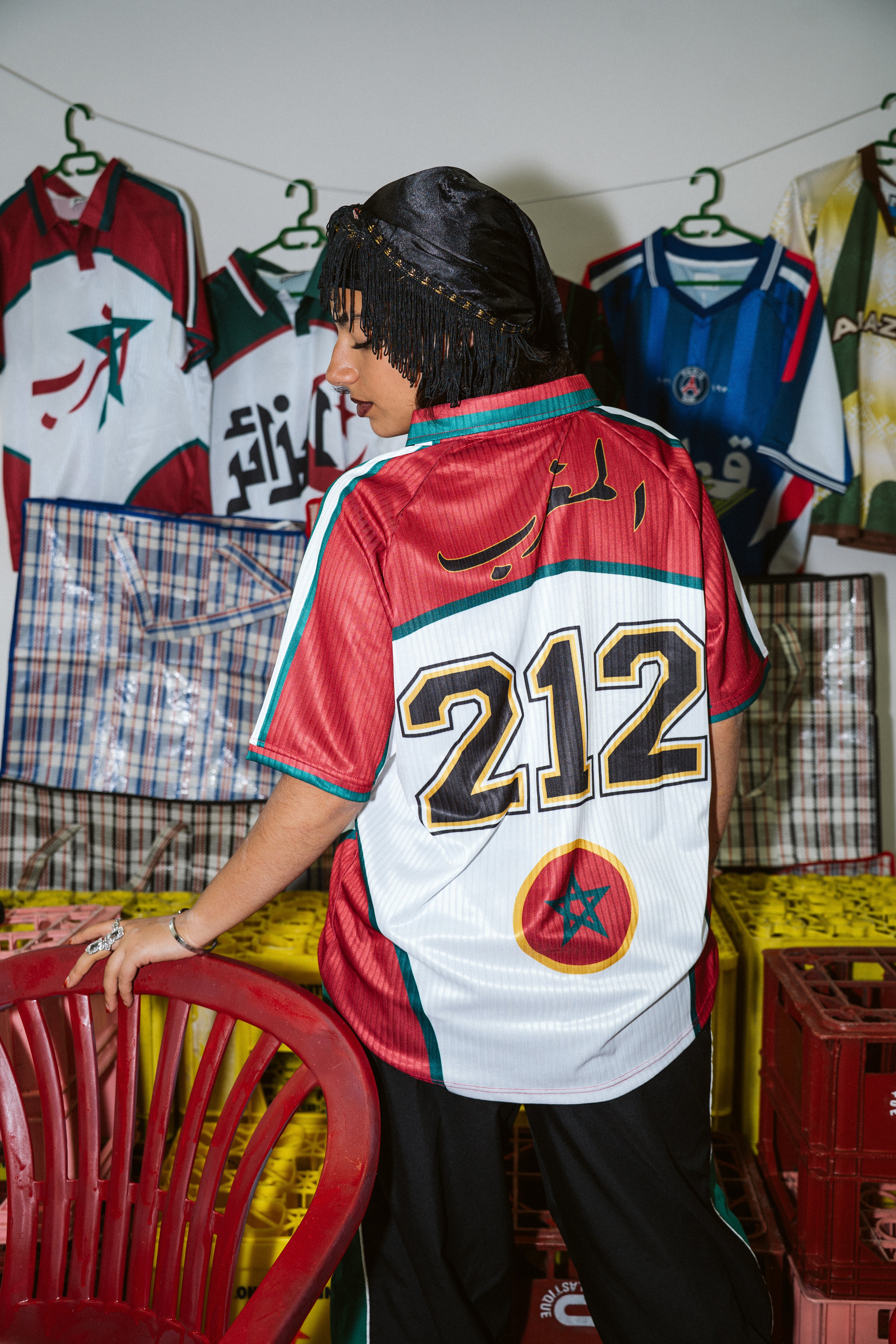 Jersey Vintage Maroc 🇲🇦 manches courtes