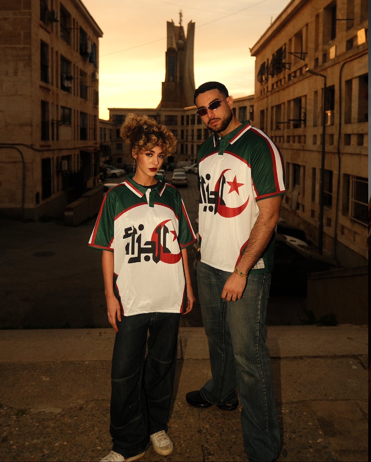 Jersey Vintage ALGÉRIE 🇩🇿 manches courtes